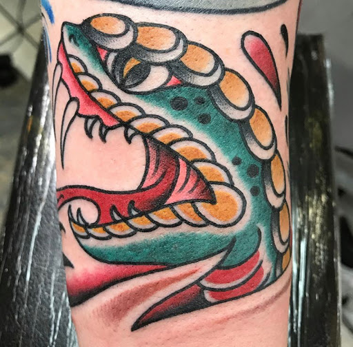 Explore half arm tattoo ideas, creative tattoo ideas in Campbellsville, available at Green River Tattoo Company