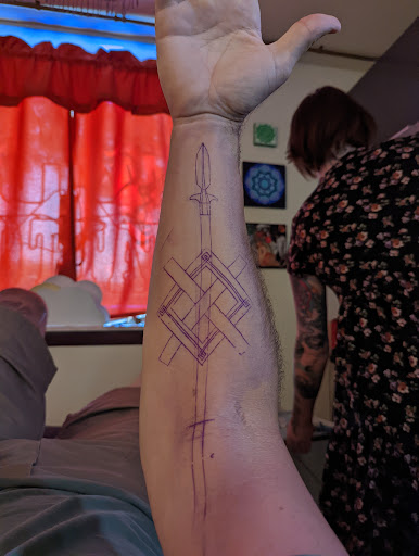 Explore queen of hearts tattoo ideas, creative tattoo ideas in Saint Louis, available at Cousin Pauls Tattoo Co.