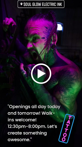 Explore idaho tattoo ideas, creative tattoo ideas in Bethlehem, available at Soul Glow Electric Ink