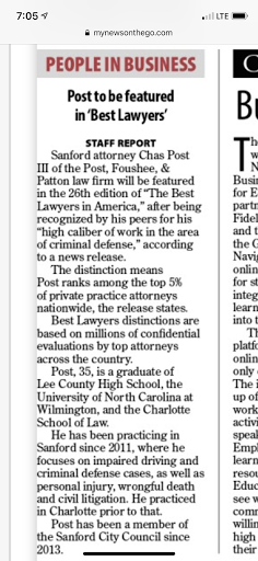 Personal Injury Attorney «Doster, Post, Foushee, Post & Patton, P.A.», reviews and photos