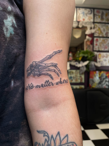 Explore mexican tattoo sleeve ideas, creative tattoo ideas in Georgetown, available at Iron Rite Tattoo South