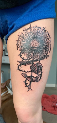 Explore bruno mars tattoo ideas, creative tattoo ideas in Batavia, available at Tried & True Tattoo