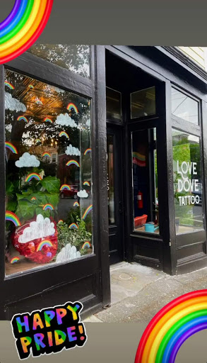 Explore time flies tattoo ideas, creative tattoo ideas in Albany, available at Love Dove Tattoo