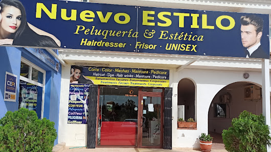 Nuevo Estilo Peluquería y Estética Ronda de las Buganvillas, local 37, 04621 Playas de Vera, Almería, España