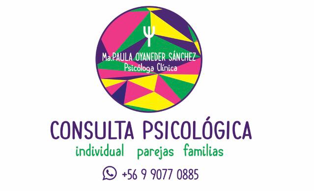 Consulta Psicologica Ma. Paula Oyaneder S. - Psicólogo
