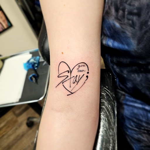 Explore bmw tattoo ideas, creative tattoo ideas in Traverse City, available at Pinups & Needles