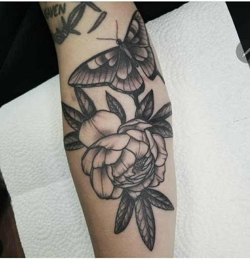 Explore mens leg tattoo ideas, creative tattoo ideas in Egg Harbor Township, available at Mr. Blue Sky Tattoo