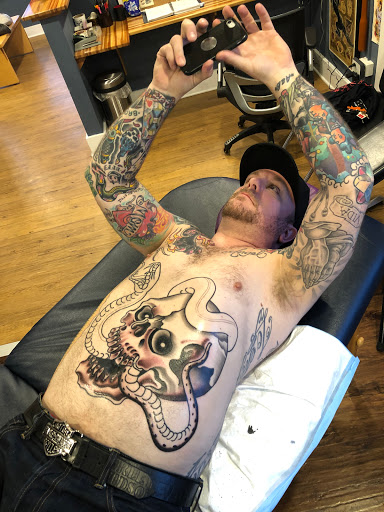 Explore bengals tattoo ideas, creative tattoo ideas in Warrenville, available at NoodlesTattoo Co. & Studio