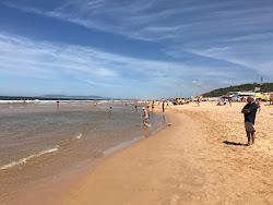 Praia da Fonte da Telha'in fotoğrafı düz ve uzun ile birlikte