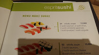 Esprit Sushi Pontarlier à Pontarlier menu