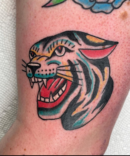 Explore flower and butterfly tattoo ideas, creative tattoo ideas in Mount Juliet, available at Division Street Tattoo Company