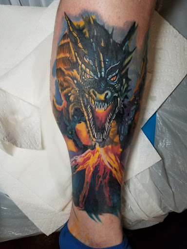 Explore mens ring tattoo ideas, creative tattoo ideas in Arlington, available at Pistol Petes Tattoo Saloon