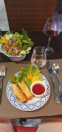 Rouleau de printemps du Restaurant thaï Khon Kaen Restaurant Thaï à Évian-les-Bains - n°5