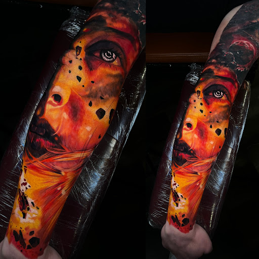 Explore escanor tattoo ideas, creative tattoo ideas in Fort Wayne, available at FullBloom Tattoos