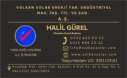 Volkan Solar Enerji A.Ş.