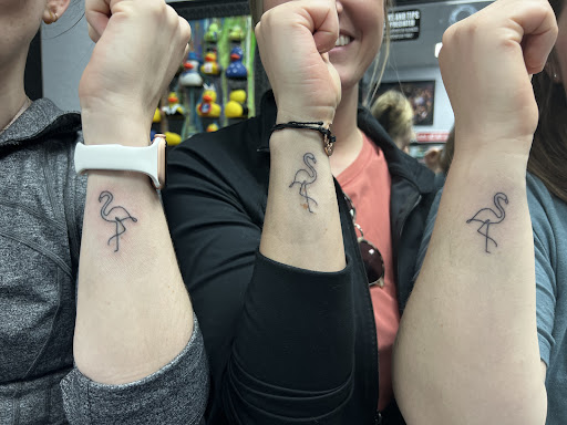 Explore forest sleeve tattoo ideas, creative tattoo ideas in Glendale, available at Black Raven Tattoo