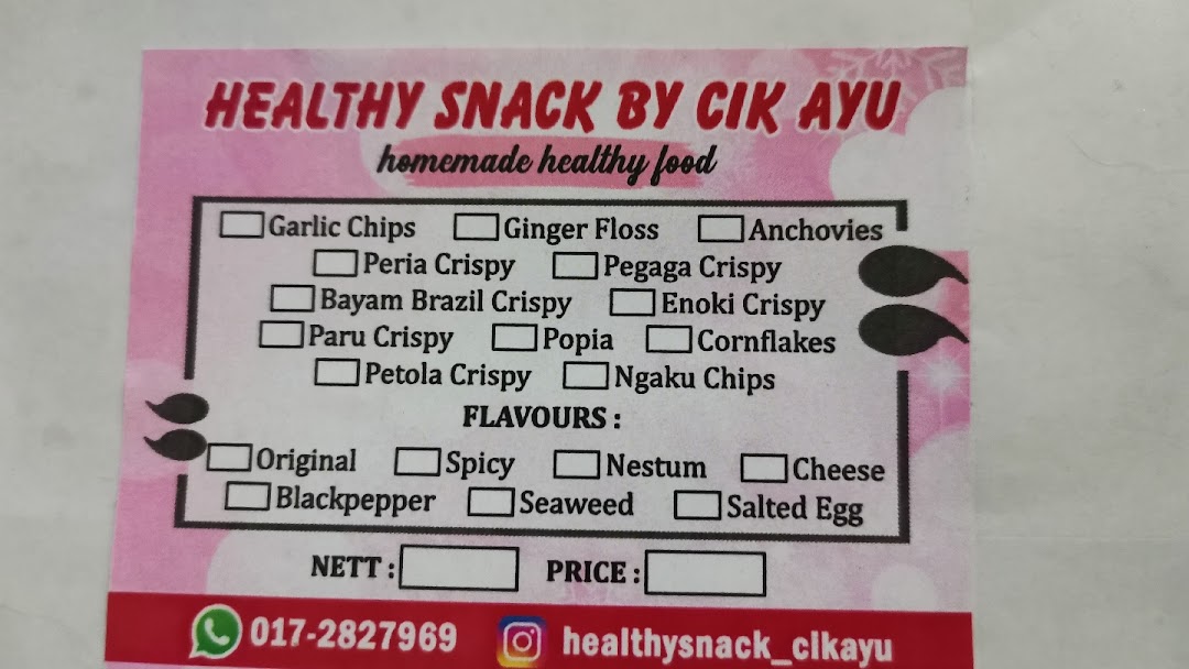 Healthy Snack by Cik Ayu