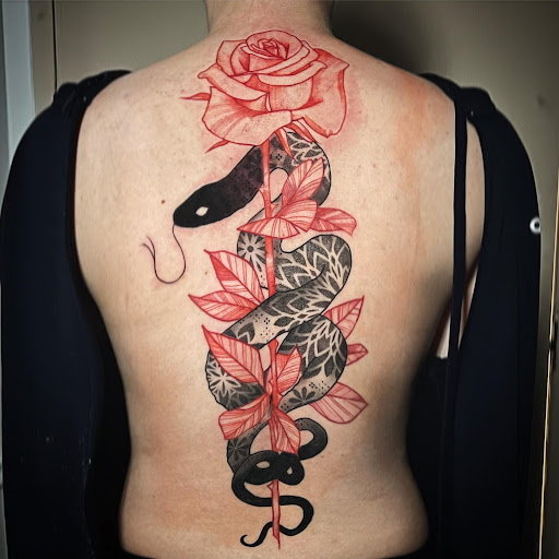 Explore trust nobody tattoo ideas, creative tattoo ideas in Hinesville, available at Dark Horse Art Studios