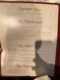 Le Bistro Marbeuf à Paris menu