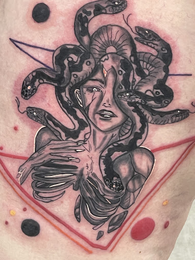 Explore bg3 tattoo ideas, creative tattoo ideas in Wills Point, available at Tattanium Studios