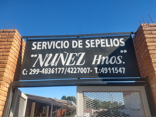 Núñez hermanos servicio de sepelio en Catriel