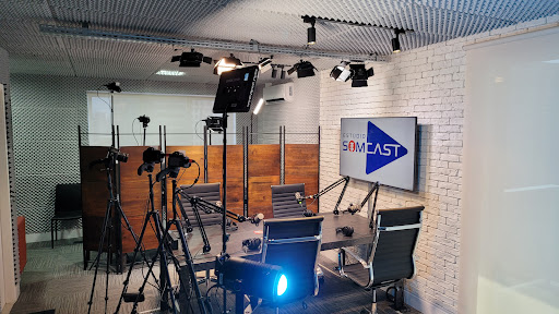 Logo da empresa - Estúdio Somcast