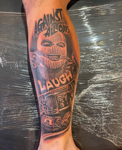 Explore heaven and hell tattoo ideas, creative tattoo ideas in Rehoboth Beach, available at Tattoo Galaxy (Rehoboth Beach) Piercing & Custom tattoos