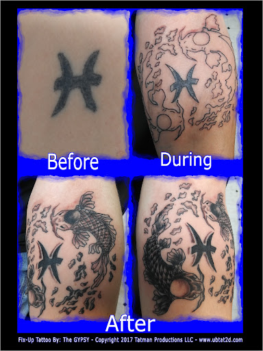 Explore tribal back tattoo ideas, creative tattoo ideas in Topeka, available at Artist Alley Studio Tattoos & Piercings
