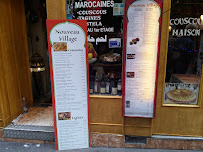 Restaurant marocain Nouveau Village à Paris - menu / carte