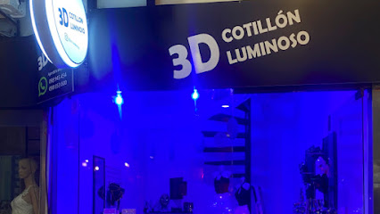 3D Cotillon luminoso