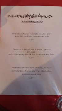 Schnitzelburg in Ettlingen à Ettlingen menu