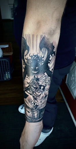 Explore moto tattoo ideas, creative tattoo ideas in San Jose, available at Underground Creation