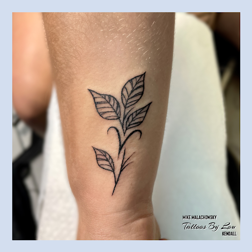 Explore name tattoo placement ideas, creative tattoo ideas in Miami, available at Tattoos by Lou Miami - Kendall