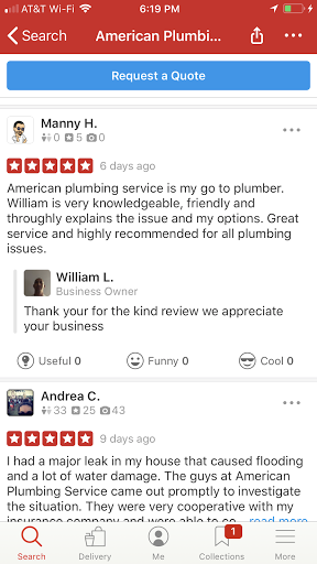 American Plumbing Service image