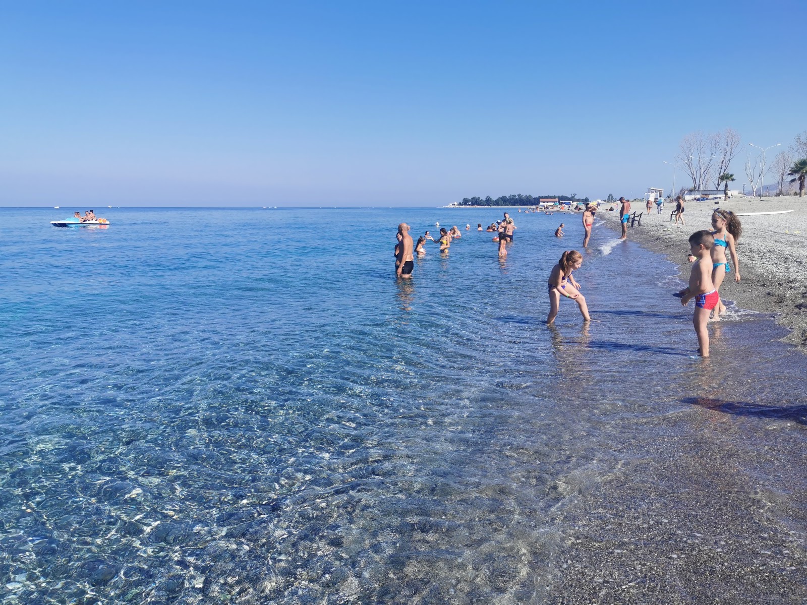 Φωτογραφία του Nocera Scalo beach με γκρι λεπτό βότσαλο επιφάνεια