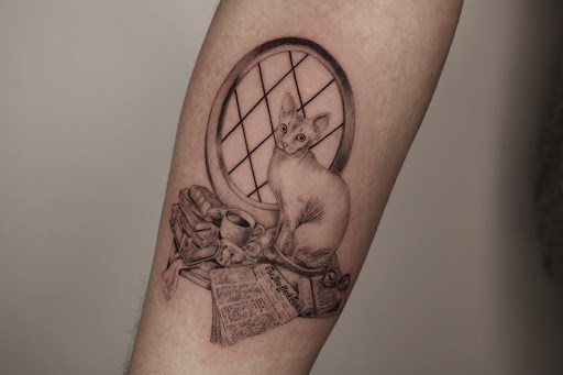 Explore daddy dom tattoo ideas, creative tattoo ideas in Brooklyn, available at ninistattoostudio