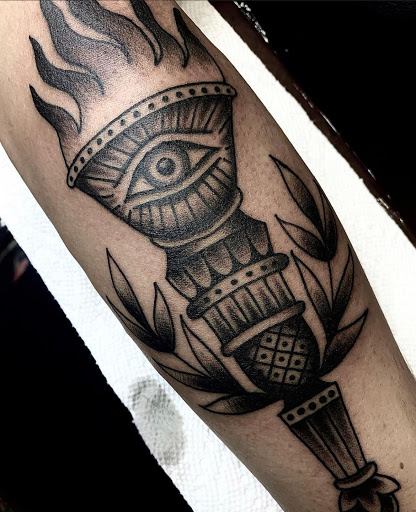 Explore christian tattoo idea, creative tattoo ideas in Gilbert, available at Fifth Estate Tattoo