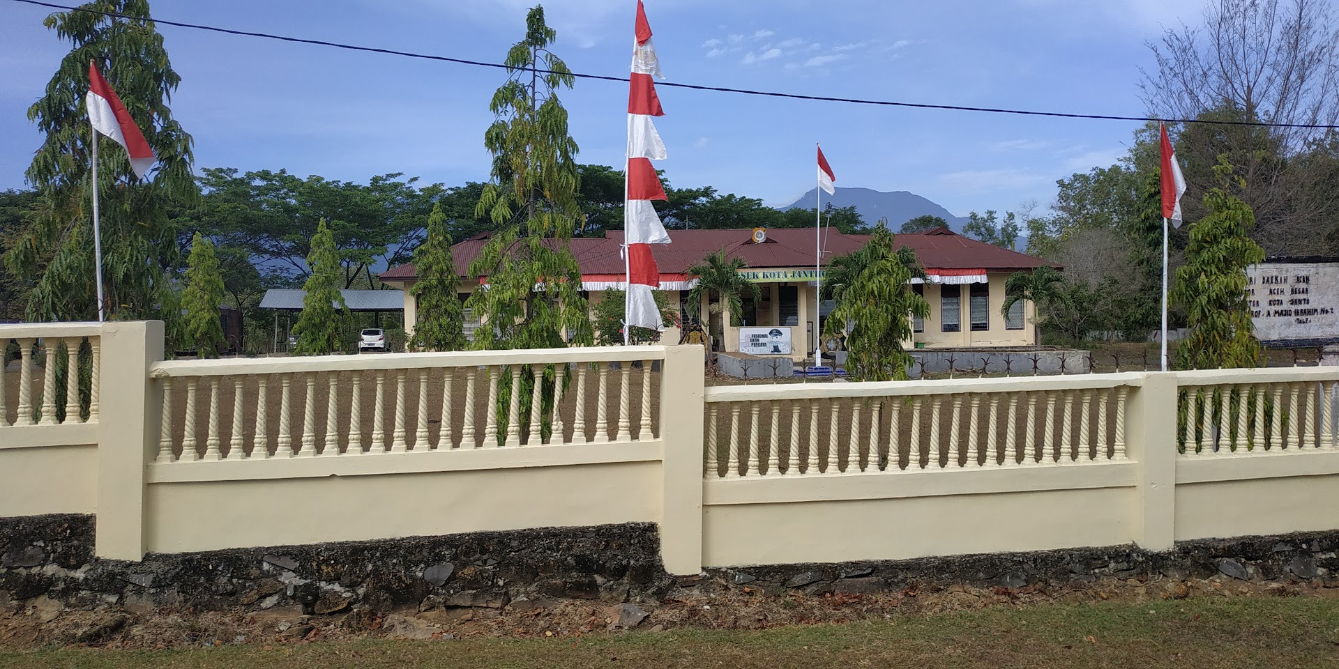 Gambar Polsek Jantho Aceh Besar