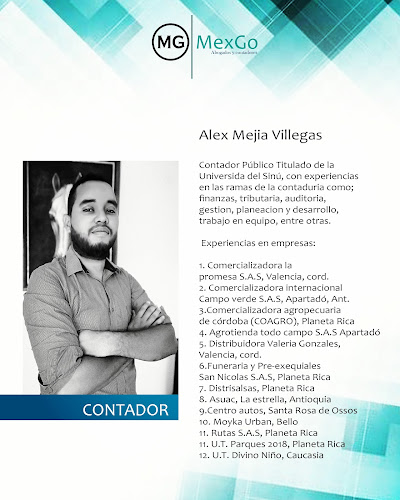 Contador Público Alex Mejía - Planeta Rica