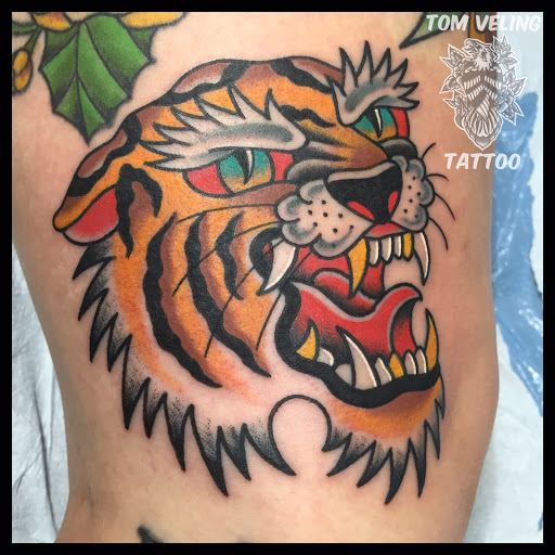 Explore minimalist dog tattoo ideas, creative tattoo ideas in Orwigsburg, available at Small World Tattoo