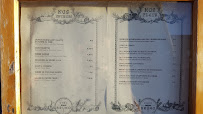 Chez Bruno à Amboise menu