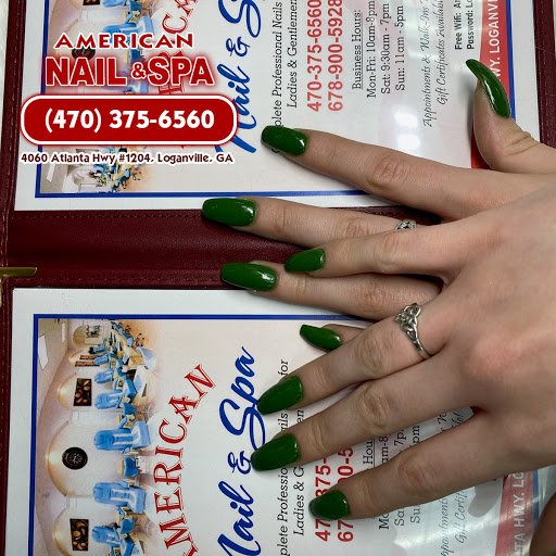 Nail Salon «American Nail and Spa», reviews and photos, 4060 Atlanta Hwy # 1204, Loganville, GA 30052, USA