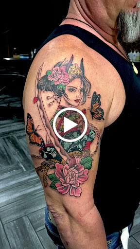 Explore spirit stallion of the cimarron tattoo ideas, creative tattoo ideas in Scottsdale, available at Victorum Tattoo shop