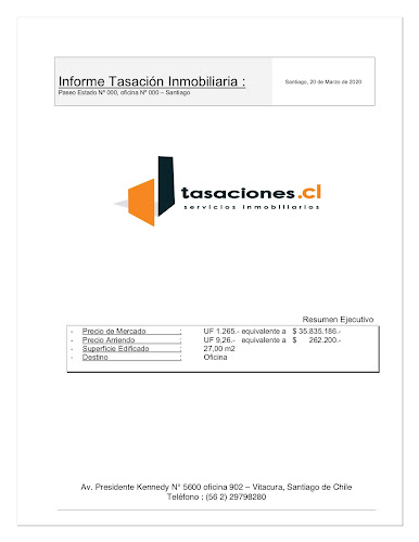 Opiniones de Tasaciones.cl servicios inmobiliarios SpA - Hernán Marchant Montero en Vitacura - Agencia inmobiliaria
