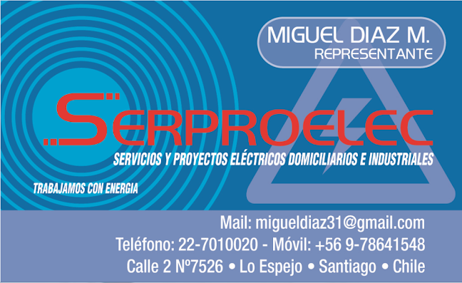 Opiniones de Serproelec Ltda en San Bernardo - Electricista