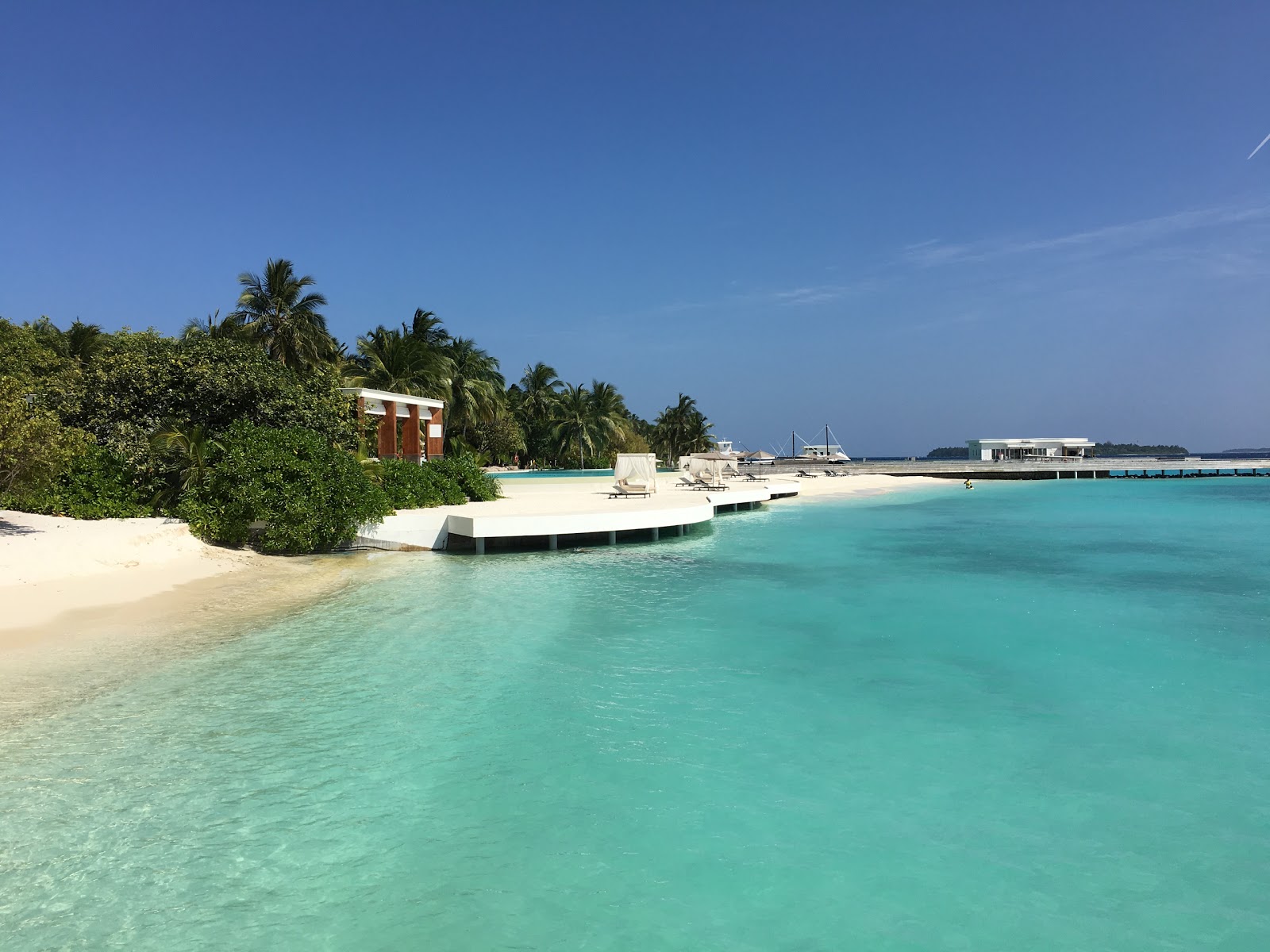 Foto de Playa de la Isla Amilla Fushi con muy limpio nivel de limpieza
