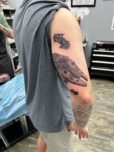 Explore tattoo ideas half sleeve forearm, creative tattoo ideas in El Paso, available at American Tattoo Society of Ft Bliss