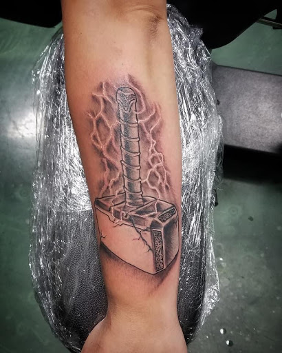 Explore side tattoo ideas for females, creative tattoo ideas in Roanoke, available at Saint Cecilias Art Studio
