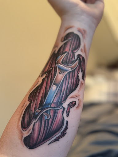 Explore i prevail tattoo ideas, creative tattoo ideas in Omaha, available at Skin Deep Tattoo and Body Piercing