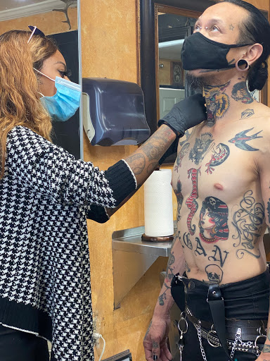 Explore blue jay tattoo ideas, creative tattoo ideas in Venice, available at House of Ink